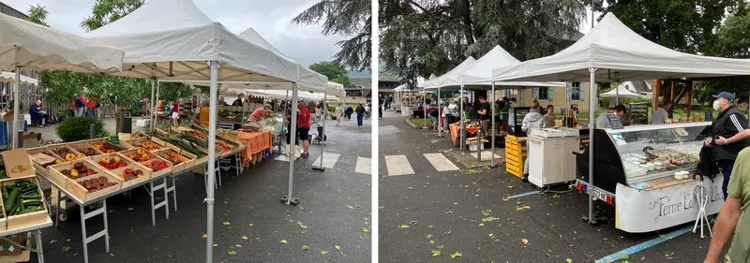 Le marché dehors, samedi 14 juin 2025